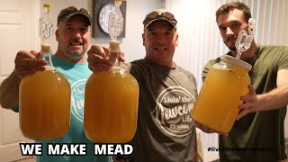 WE MAKE MEAD FOR THE FIRST TIME 129 [upl. by Gothar]