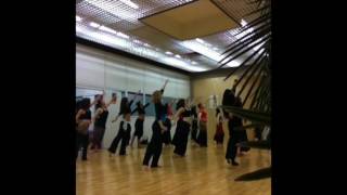 Cours au centre artistique jawhara avec feriel Rodriguez danse orientale Nantes St herblain [upl. by Siraf]