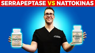 Serrapeptase vs Nattokinase Benefits Side Effects Does it Work [upl. by Nahallac]