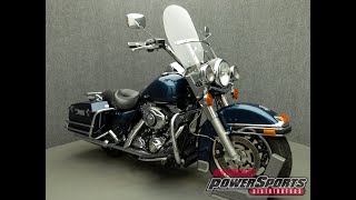 2008 HARLEY DAVIDSON FLHPI ROAD KING POLICE WABS  National Powersports Distributors [upl. by Ogram618]