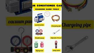 Airconditionar Gas Charging Basic Tools shorts [upl. by Aneelehs]