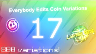 Everybody Edits Coin Variations  Part 17 [upl. by Lerim]