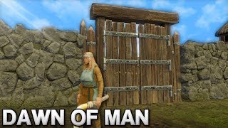 STONE WALLS amp BRONZE AGE  Dawn of Man Gameplay  Prehistoric City Building Game [upl. by Arag785]