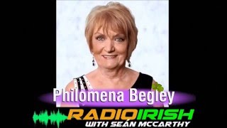 PHILOMENA BEGLEY INTERVIEW on RADIO IRISH NEW YORK CITY [upl. by Wenz]