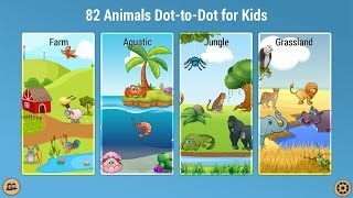 82 Animals DottoDot for Kids [upl. by Nagaer529]