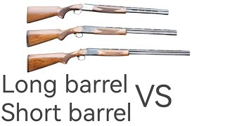 long barrel vs short barrel [upl. by Ahsimit]