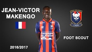 JEANVICTOR MAKENGO  SM Caen amp France U19  Skills Tackles  20152016 HD [upl. by Jackquelin]