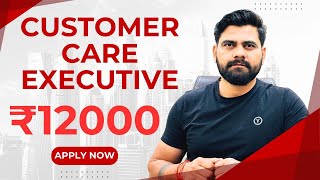 Customer Care Executive  Apply Now  Mission Rojgar 32 [upl. by Chui637]