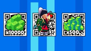 NEW Kinji amp Gems QR Code 🎁New Brawl Stars QR Codes 2024  Free Gifts 🥳 [upl. by Agosto641]