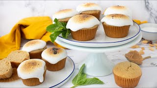 Toasted Marshmallow Fluffernutter Cupcakes Recipe [upl. by Neva]