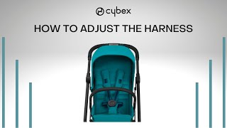 How to Adjust the Stroller Harness  Eezy S Twist 2  Eezy S Twist2  CYBEX Tutorial [upl. by Nico446]