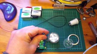 Using Constant Current PSU to Drive LEDs in GU10 Spot Light [upl. by Celene]