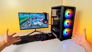 PC GAMER COMPLETO MAIS BARATO DA PICHAU  TESTES EM JOGOS [upl. by Avelin]