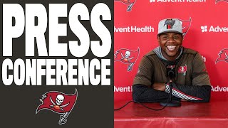 Byron Leftwich on Tom Bradys Playmaking Ability Divisional Matchup with Saints  Press Conference [upl. by Portia]