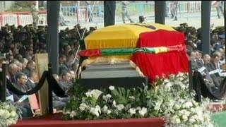 State funeral for Ethiopias former prime minister [upl. by Arytahs]