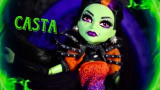 Casta Fierce Witching Hour  Monster High Stop Motion [upl. by Tertias]