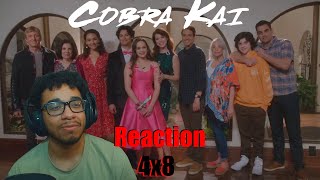 Cobra Kai  4x8  REACTION Party Time [upl. by Cappella]