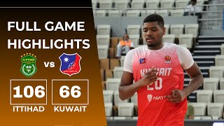 Al Wahda Basketball Championship Kuwait SC vs Ittihad Alexandria Finals Highlights [upl. by Tressia]