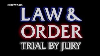 Law amp Order TRIAL BY JURY VoiceIntro German HD [upl. by Lladnarc808]