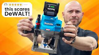 Makitas New 40V Cordless Router Puts DeWALT on Notice [upl. by Tepper]