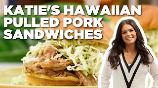 Katie Lee Biegels SlowCooker Hawaiian Pulled Pork Sandwiches  The Kitchen  Food Network [upl. by Pammie651]