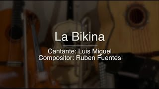 La Bikina  Puro Mariachi Karaoke  Luis Miguel [upl. by Aytnahs]