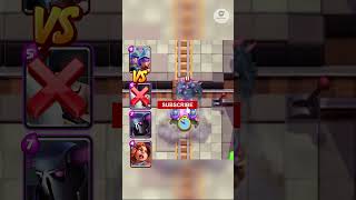 Three Musketeers vs ExecutionerPEKKAValkyrie😱Clash Royale short clashroyale gameplay [upl. by Gnuy]