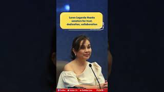 Loren Legarda Thanks Senators For Trust Dedication Collaboration [upl. by Gable]