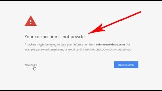 How to Fix Your Connection is Not Private Google Chrome [upl. by Ced]