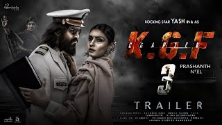 KGF 3 Trailer Hindi  Rocking Star Yash  Prabhas  Raveena Tondon  Prashanth Neel [upl. by Narcissus358]