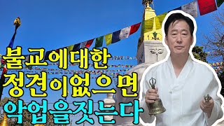 불교에 대한 올바른 견해가 부족한 수행은 악업을 쌓을수 있다 고정환박사제 1089강 [upl. by Nilyad]