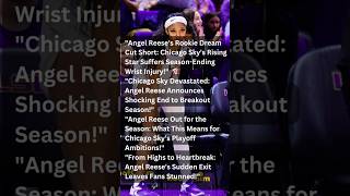 Was Angel Reese’s Injury CAUSE FOR CONCERN wnba angelreese [upl. by Gasparo182]