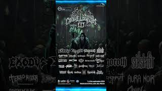 Cartel final del Candelabrum Metal Fest 2024 [upl. by Ruenhcs]