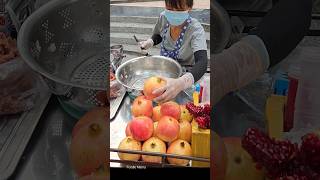 Healthy Fruit 100 Pomegranate Juice  Fruit Cutting Skills [upl. by Clapp]