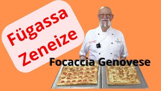 A Fugassa Zeneize la Focaccia Genovese [upl. by Amitak]