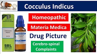 Cocculus Indicus Homeopathic Medicine  Drug Picture  Materia Medica bhms [upl. by Petrie]