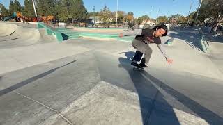 new skatepark goes👍🏾👍🏾👍🏾 [upl. by Odnamra]