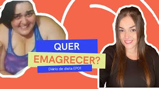 Quer emagrecer Diário de uma dieta EP01 Começar de novo [upl. by Avron528]