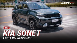 2024 Kia Sonet  First Impressions  The newest subcompact crossover in PH [upl. by Epilihp534]