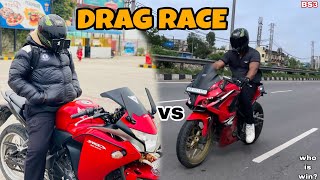 PULSAR RS200 BS3 VS CBR 250R  TOP END  LONG RACE [upl. by Aseneg]