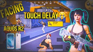 Touch Delay Aquos R2 🥺  Aquos R2 PUBG in 2024 PUBG MOBILEExChuzza [upl. by Lydell]