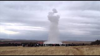 Strokkur Geyser Iceland [upl. by Doughty]