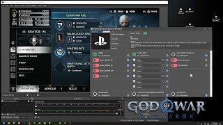 God of War Ragnarök Hacking Tutorial PS4 One hit kill Infinity health Max XP Hacksilver Speed [upl. by Ysteb]