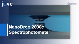 Microvolume Protein Concentration Determination NanoDrop 2000c Spectrophotometer l Protocol Preview [upl. by Galer]