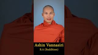 Respect  Ashin Vannasiri BA Buddhism [upl. by Davine479]