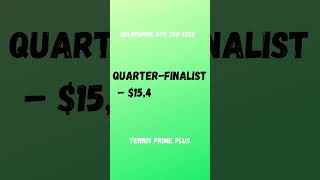 Melbourne ATP 250 1 2022 Prize Money  Points  Draw  ATP Tour  Melbourne Summer Set Tennis [upl. by Yaniv]