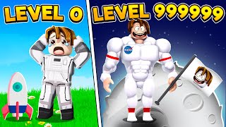 I BUILD LEVEL 9999 MOON BASE TO BECOME RICH [upl. by Ainnat]