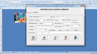 Controle Cartão Crédito VBA [upl. by Eila]