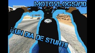 ¡¡UN DÍA DE STUNTBERA SOCIALISTAMotovlog10  GTA san andreas [upl. by Suoicul]