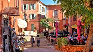 Roussillon  Most Beautiful Town to Visit in France 🇫🇷  Gordes [upl. by Suvart]